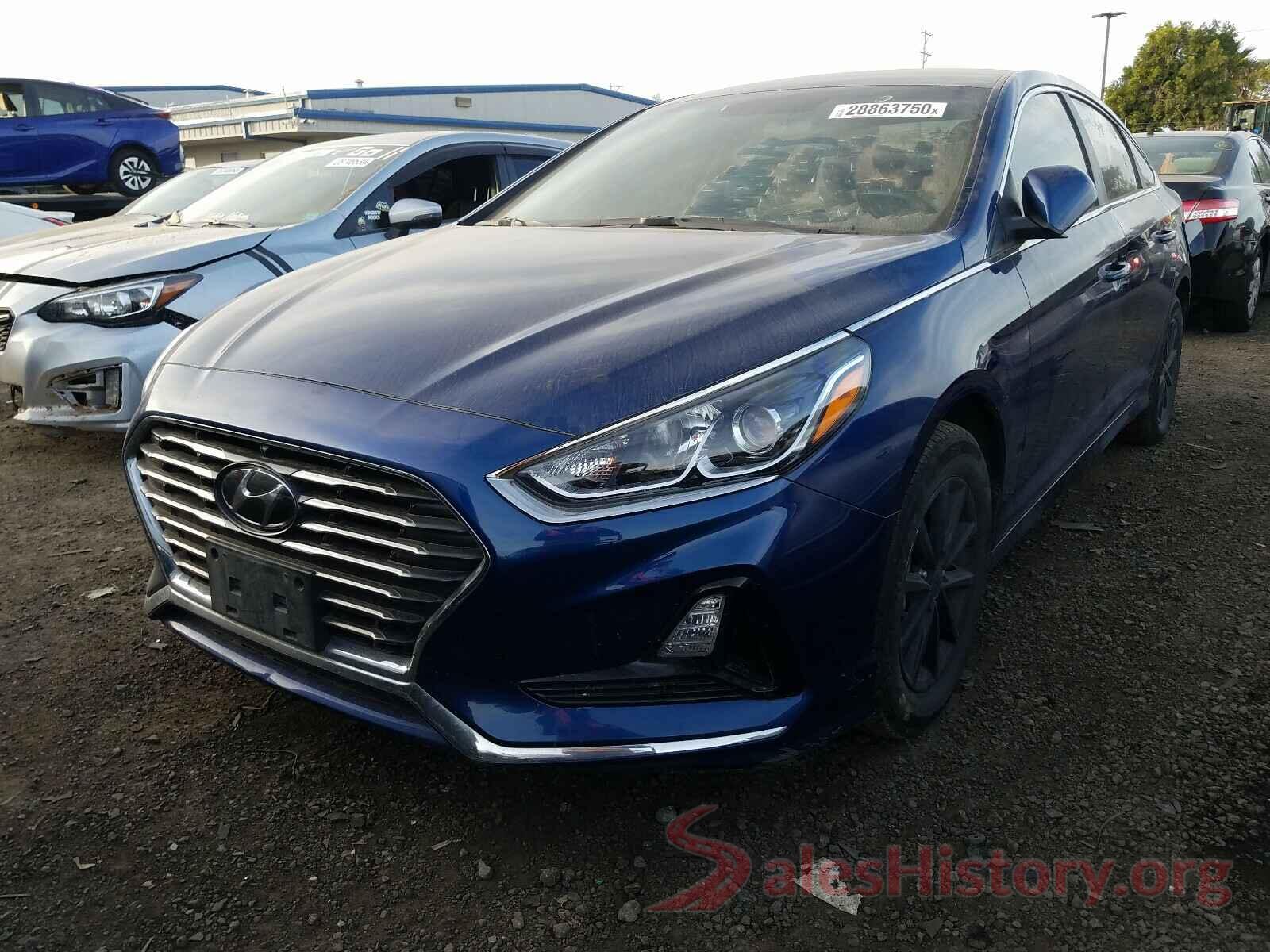 5NPE24AF8KH738001 2019 HYUNDAI SONATA