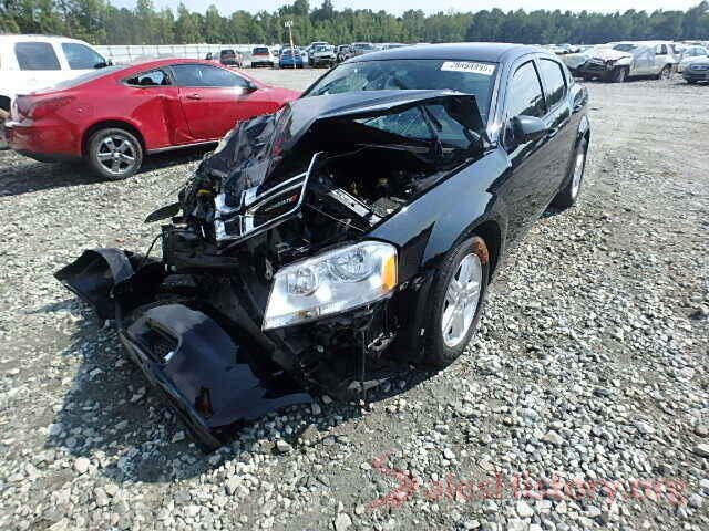 5NPE24AF4HH549337 2014 DODGE AVENGER