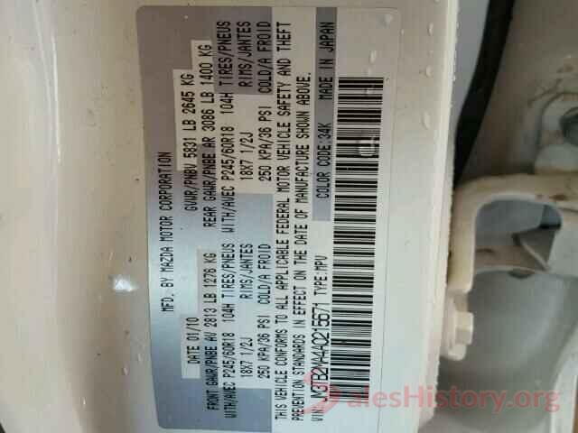 4T1EZ1FB7LU050087 2010 MAZDA CX-9