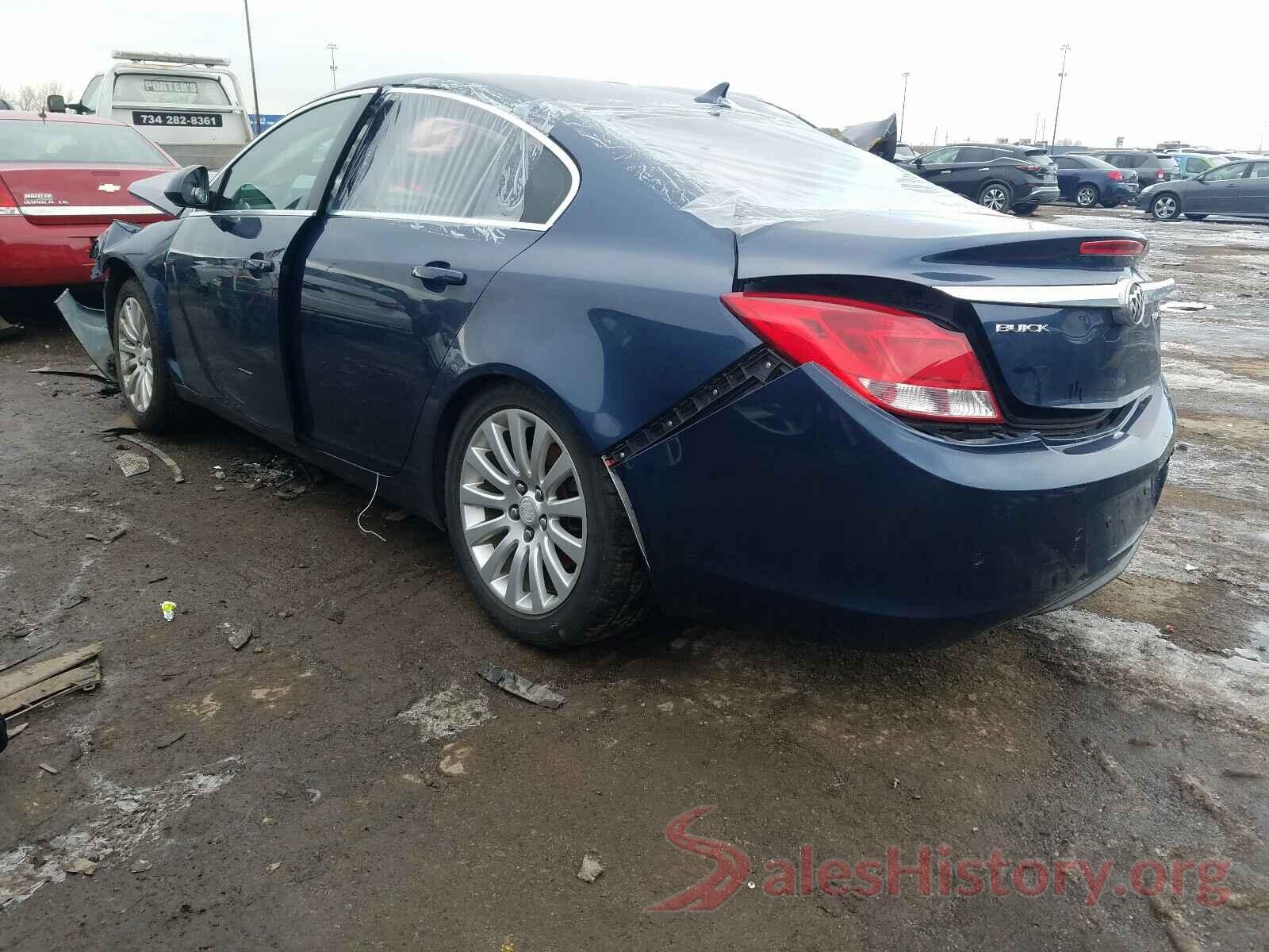 5YJ3E1EAXLF645637 2011 BUICK REGAL