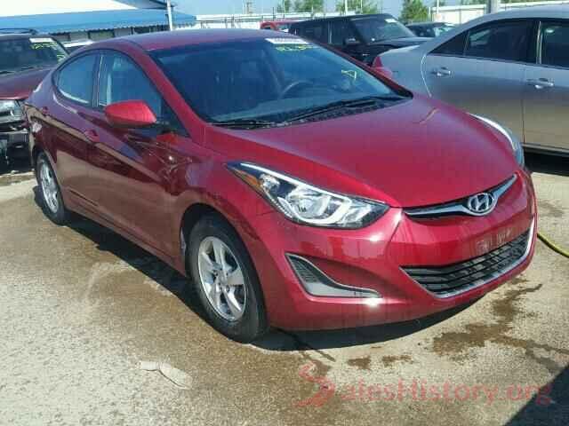 5TFRX5GN3HX083010 2014 HYUNDAI ELANTRA