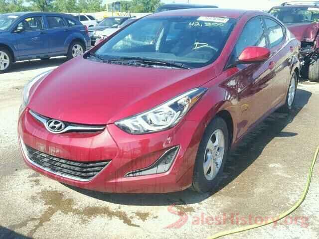 5TFRX5GN3HX083010 2014 HYUNDAI ELANTRA