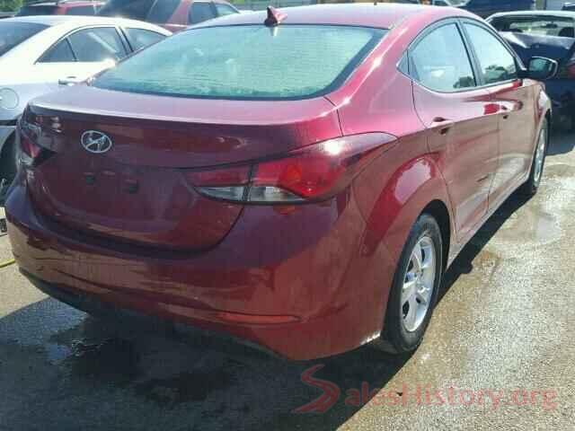 5TFRX5GN3HX083010 2014 HYUNDAI ELANTRA