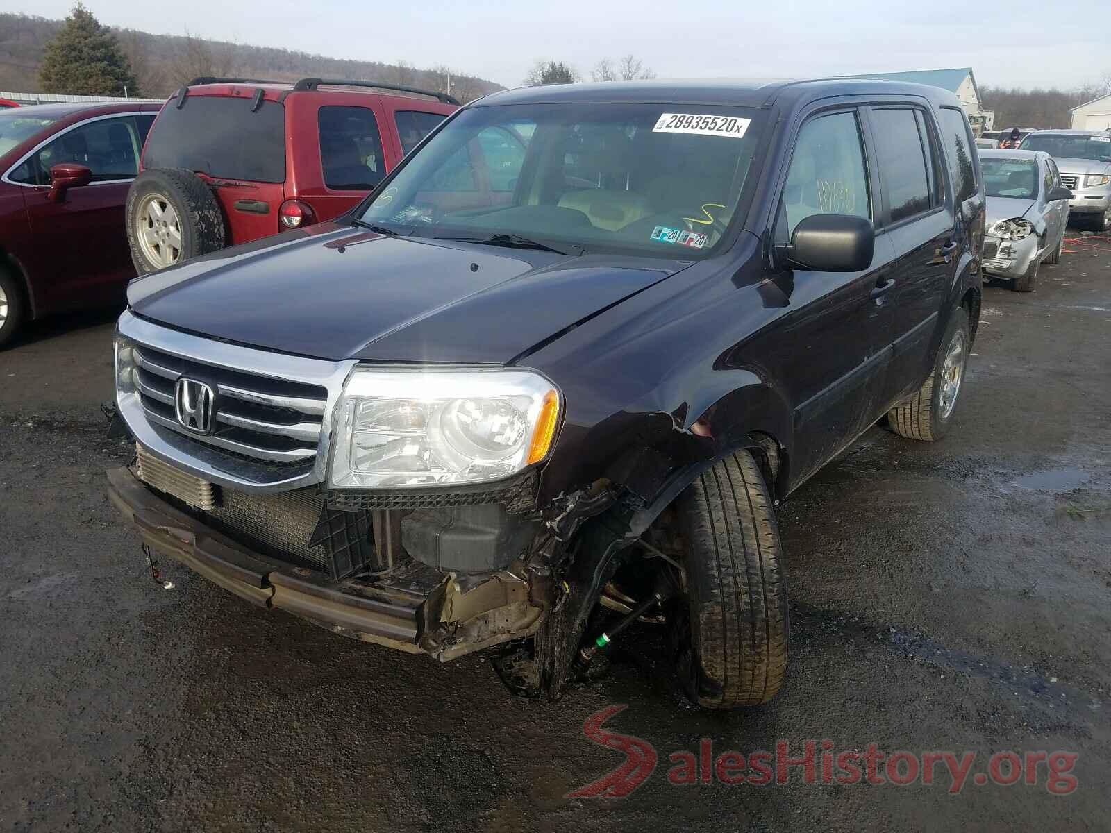 KM8J3CA23HU431963 2013 HONDA PILOT