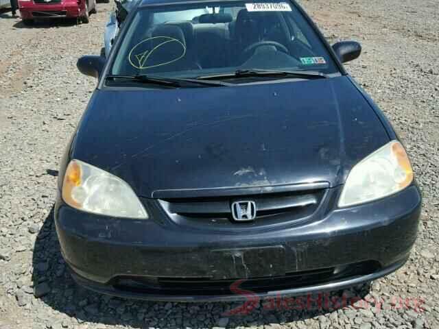 1C4RJFAGXJC443579 2001 HONDA CIVIC