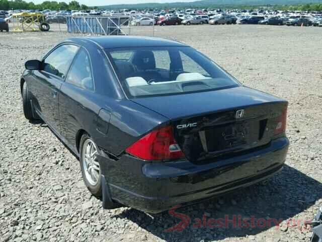 1C4RJFAGXJC443579 2001 HONDA CIVIC