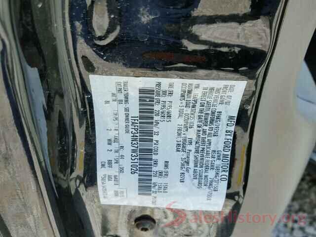 1V2LP2CA4MC509858 2007 FORD FOCUS