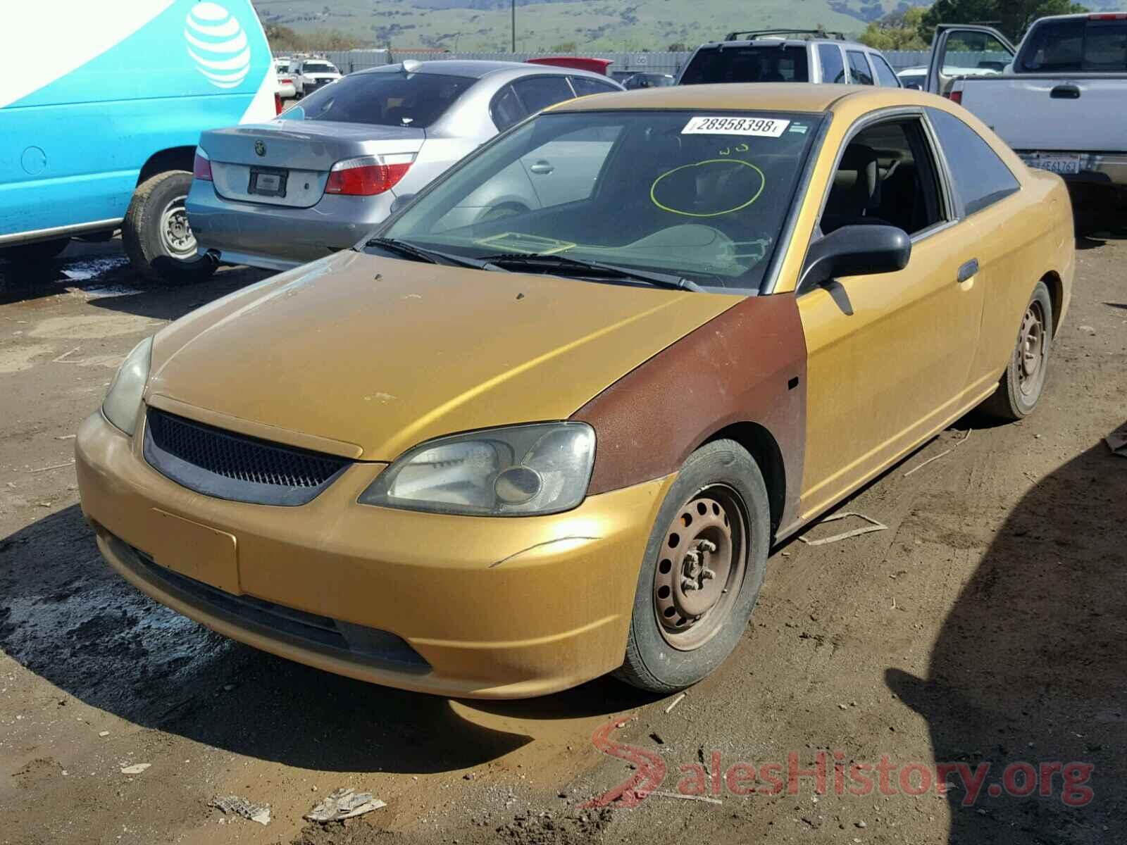 KNAGT4L39G5077253 2001 HONDA CIVIC