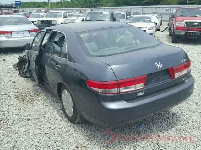 KMHD84LF3HU340289 2003 HONDA ACCORD