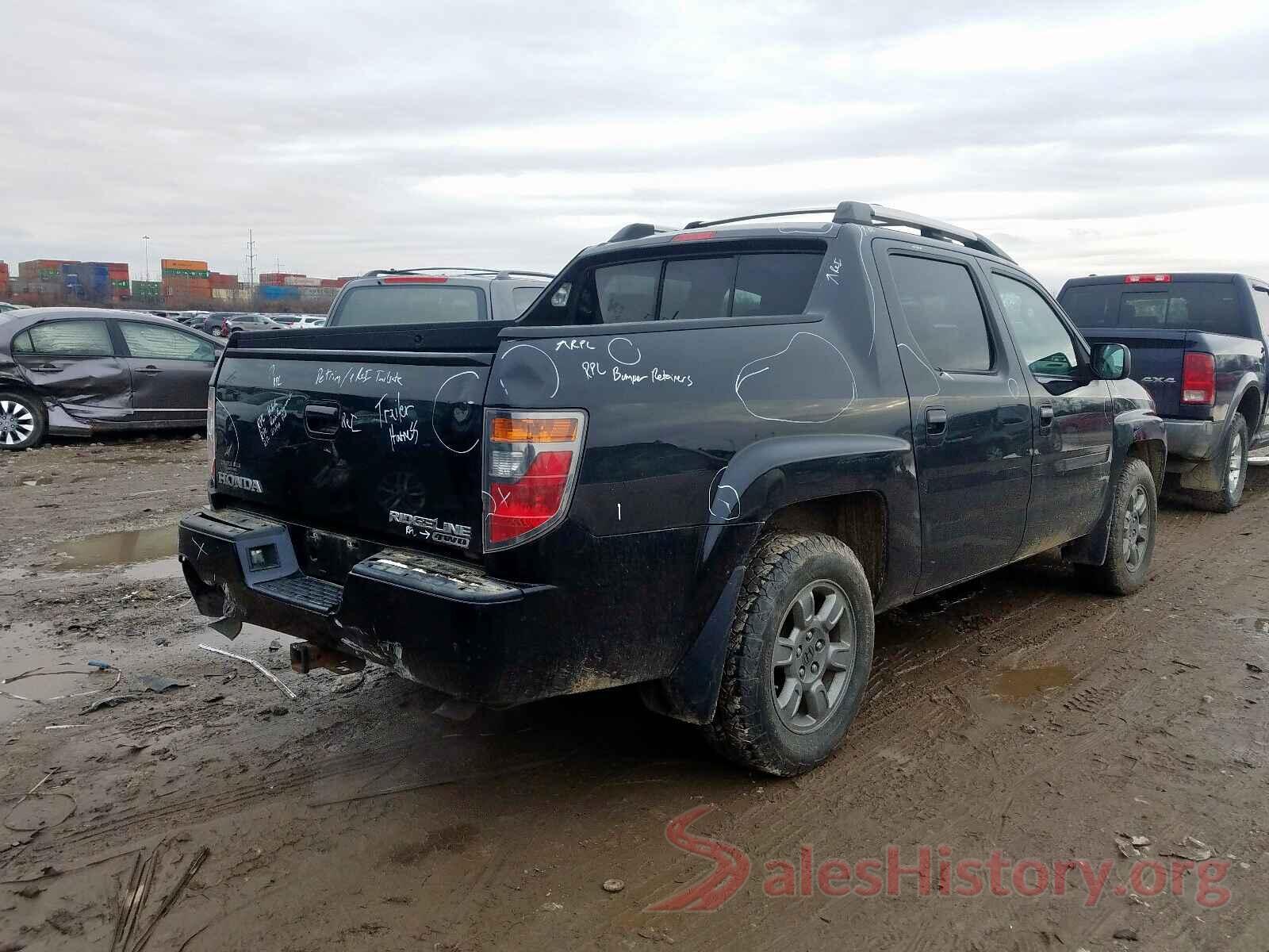 5NPDH4AE5GH766508 2007 HONDA RIDGELINE