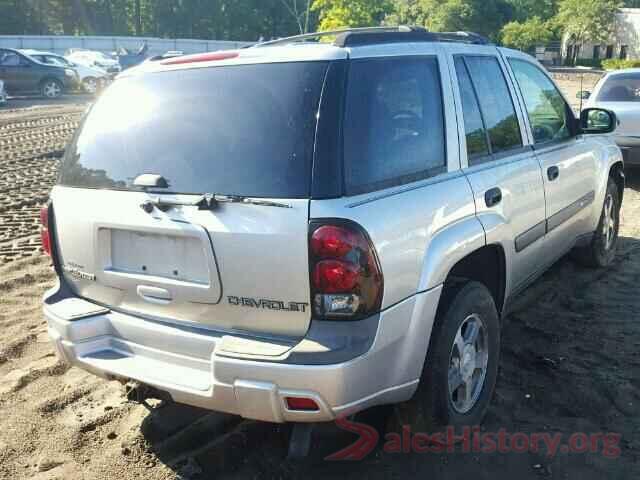 KNDMC5C16H6334309 2004 CHEVROLET TRAILBLAZE