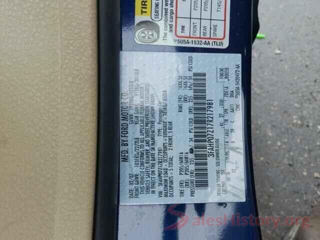 3KPFK4A75HE115526 2007 FORD FUSION