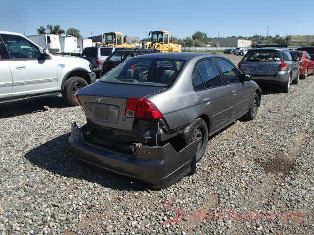 5NPE24AF1JH646145 2005 HONDA CIVIC