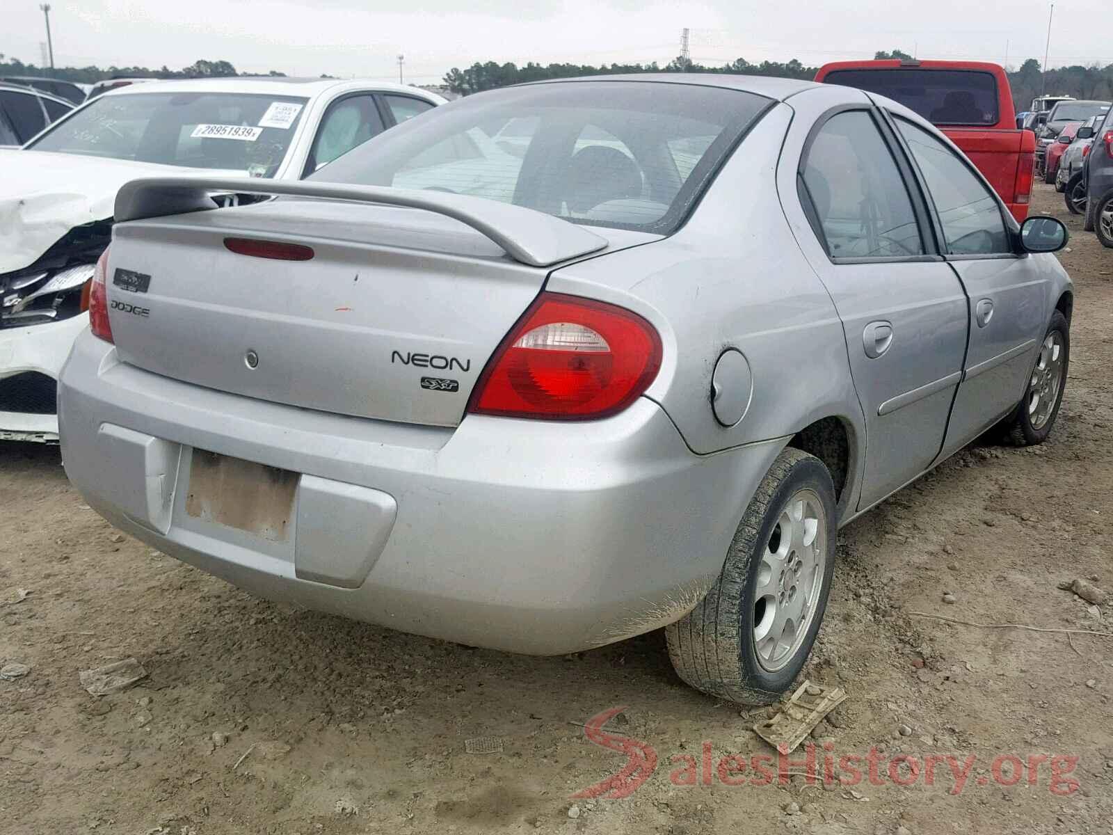 5XXGT4L35JG202786 2004 DODGE NEON