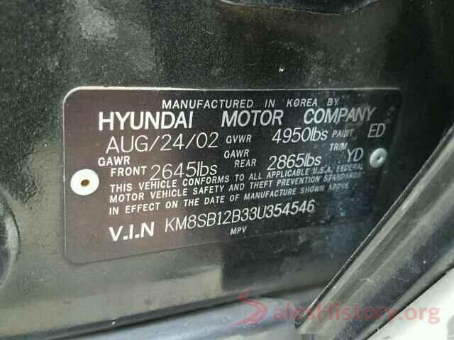 JTDKDTB3XG1132869 2003 HYUNDAI SANTA FE