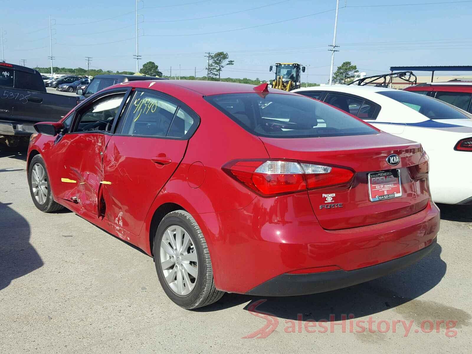 5XXGT4L33LG403640 2016 KIA FORTE