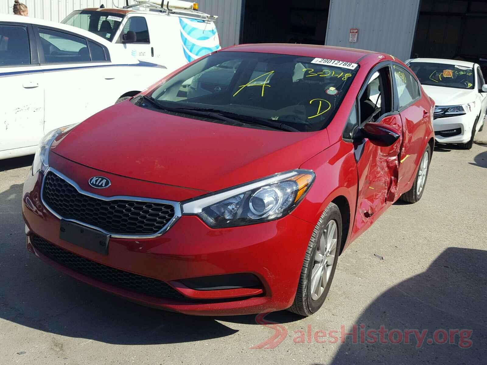 5XXGT4L33LG403640 2016 KIA FORTE