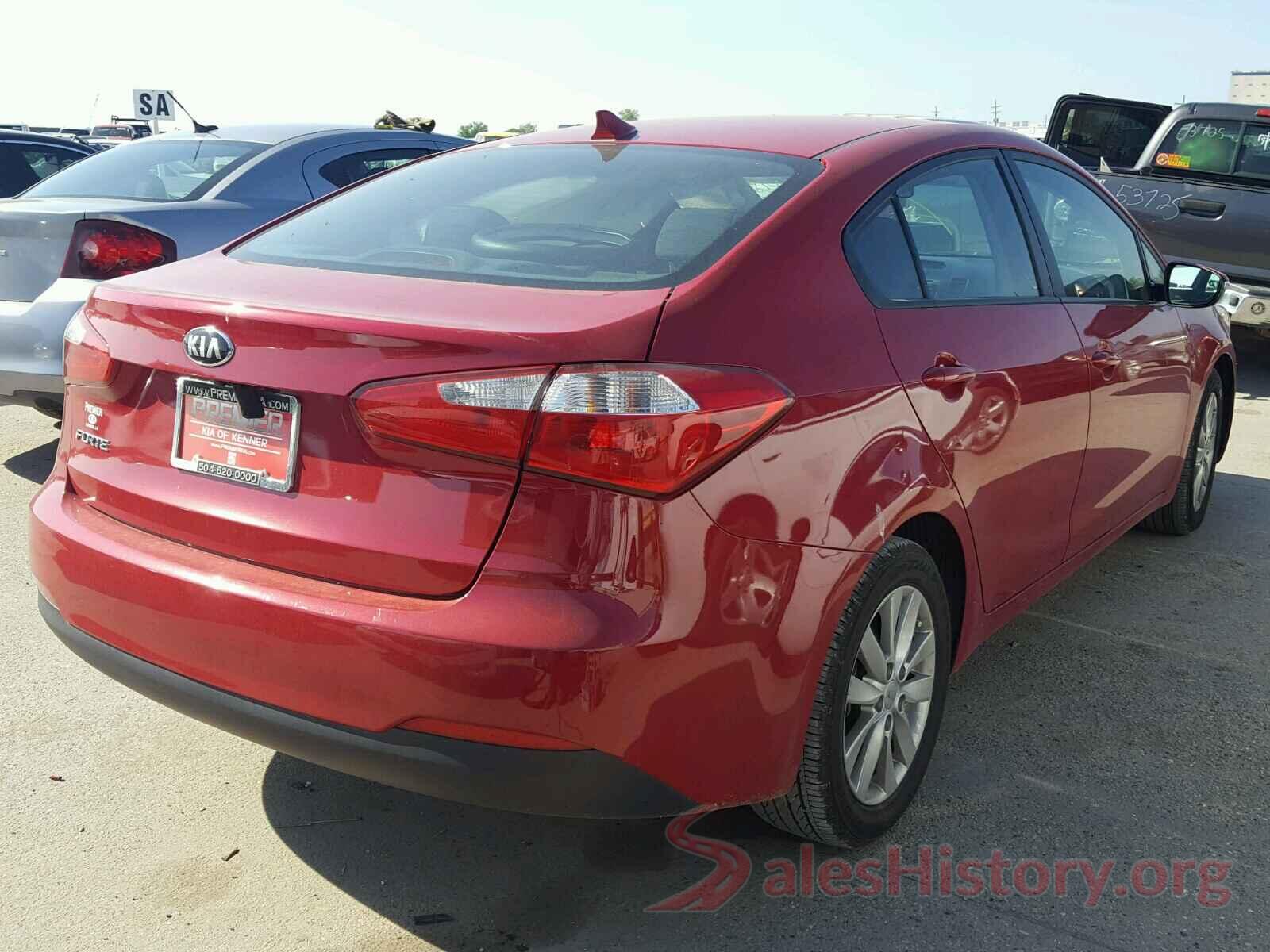 5XXGT4L33LG403640 2016 KIA FORTE