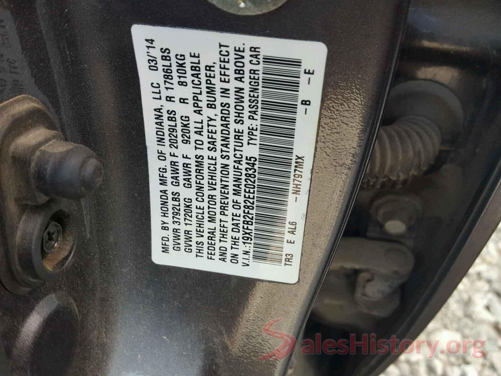 JTHBA1D26H5041446 2014 HONDA CIVIC