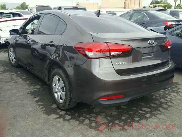 JTDS4MCE4MJ058270 2017 KIA FORTE