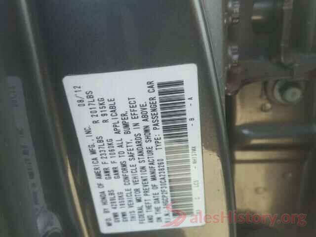 4JGDA5HB6JB189448 2012 HONDA ACCORD