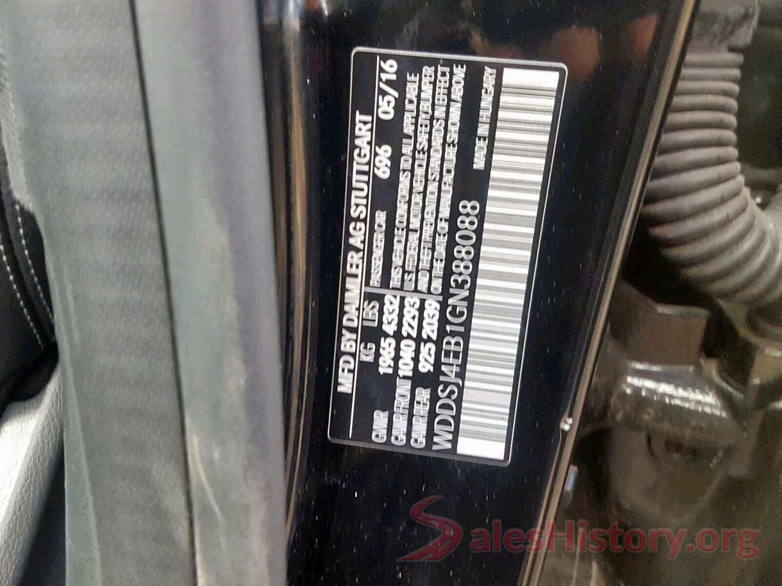 4T1BF1FK1HU706836 2016 MERCEDES-BENZ C CLASS