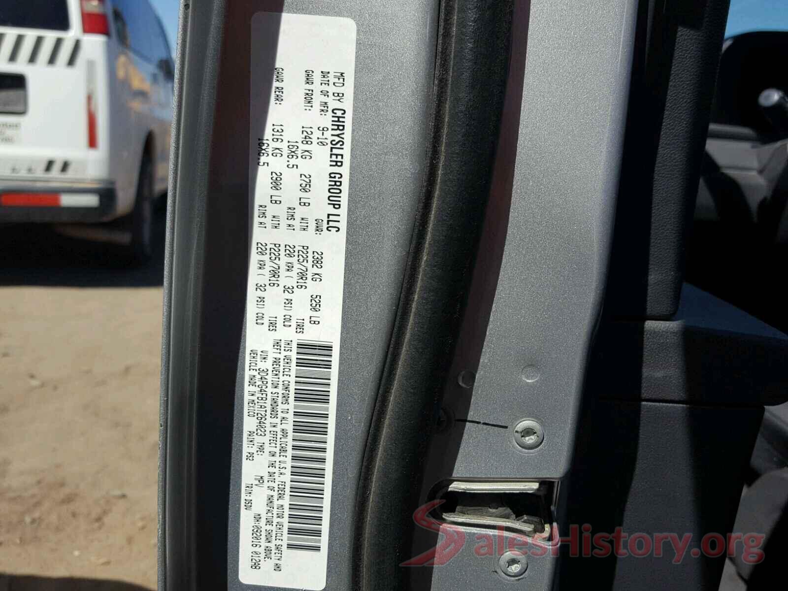 5NPE34AF3GH432456 2010 DODGE JOURNEY