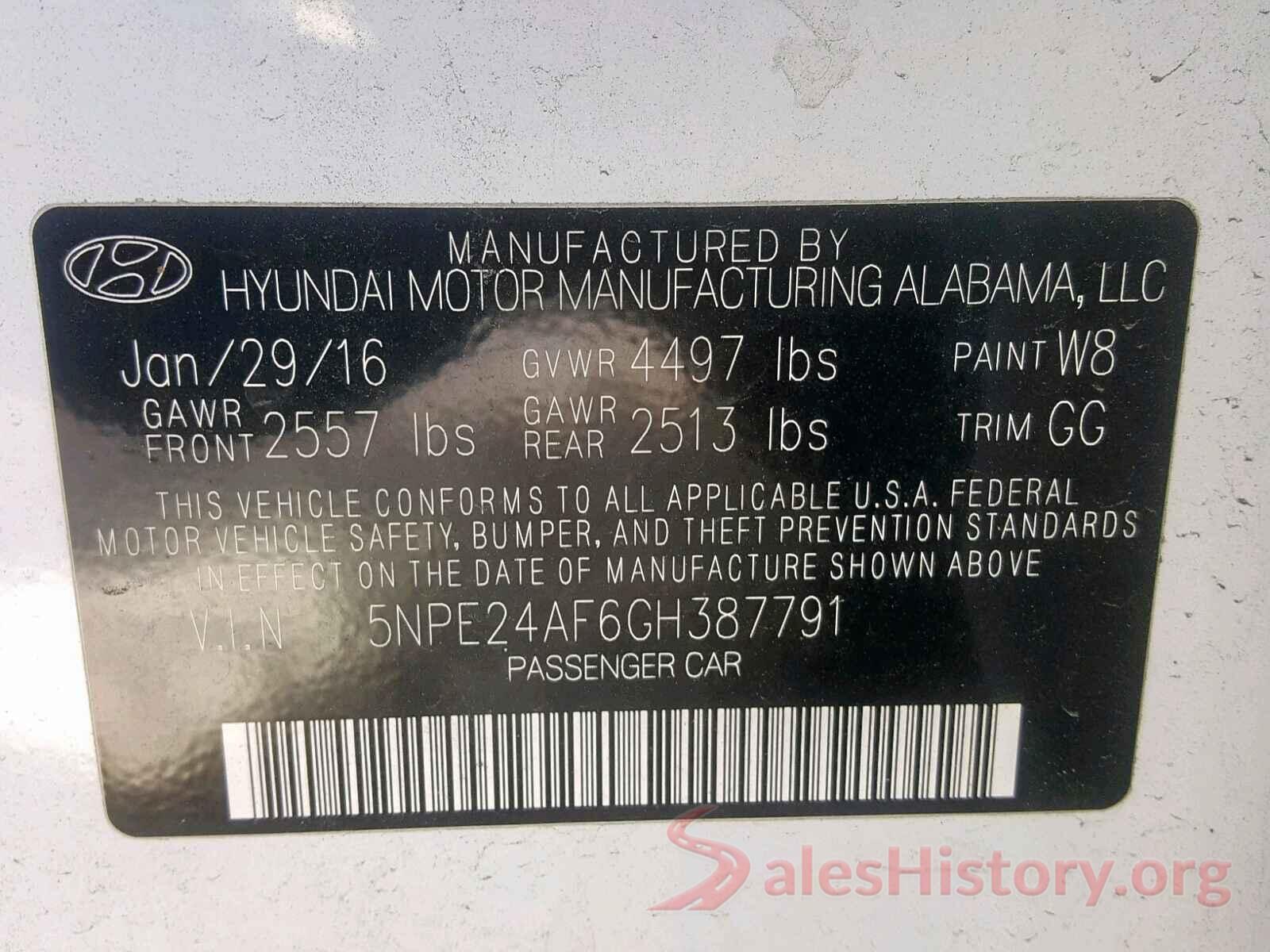 KMHTC6AE1HU308702 2016 HYUNDAI SONATA