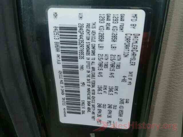 KNDJN2A25G7394890 2002 DODGE CARAVAN