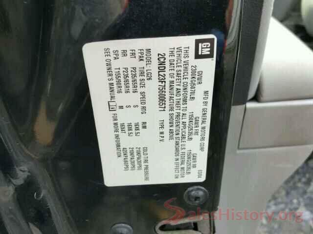 1N6AD0EV3JN764634 2005 CHEVROLET EQUINOX