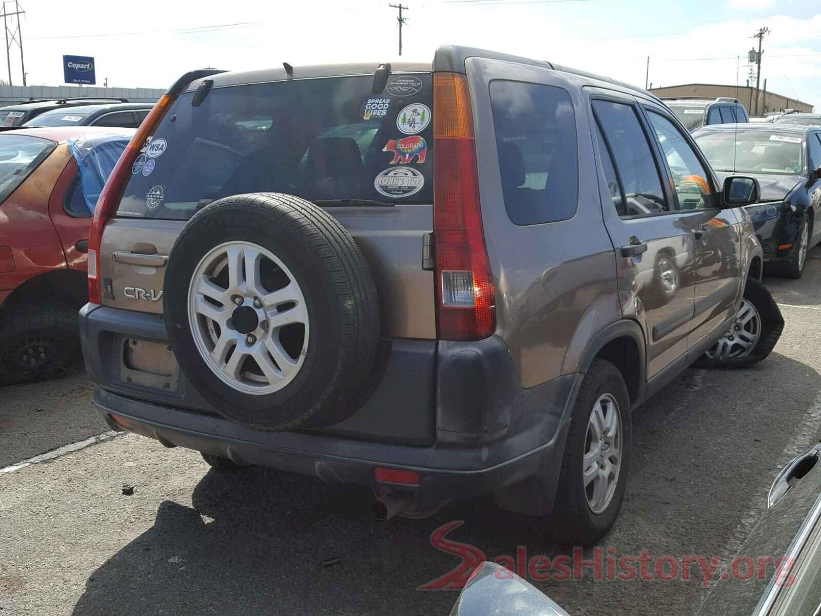 KNAFK5A85H5705118 2004 HONDA CRV