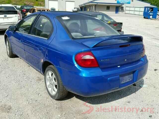 5XXGT4L39JG228503 2005 DODGE NEON