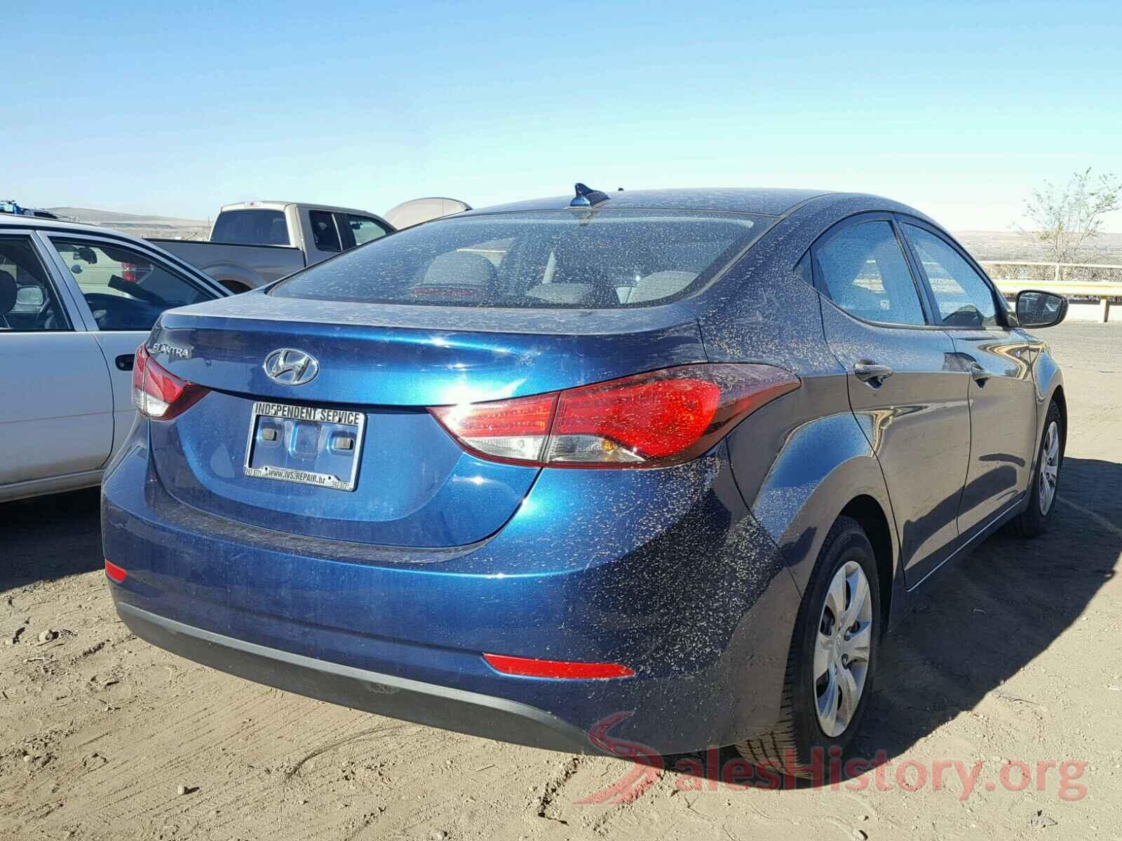 2T3P1RFVXLC104340 2016 HYUNDAI ELANTRA