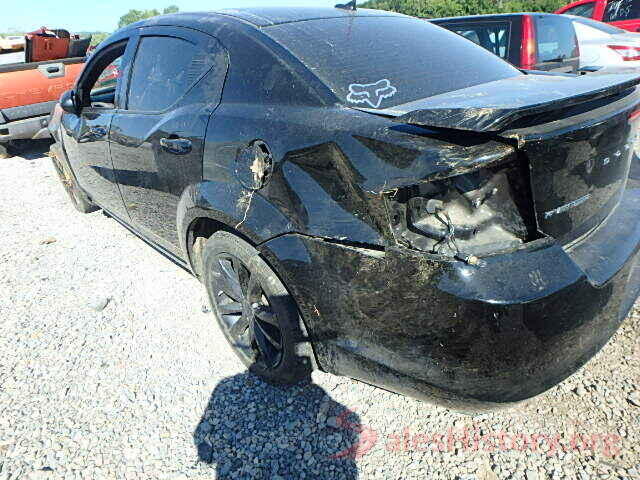 WDC0J4KB8JF306892 2013 DODGE AVENGER