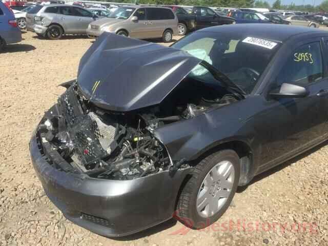 1N4AL3AP8JC126847 2013 DODGE AVENGER