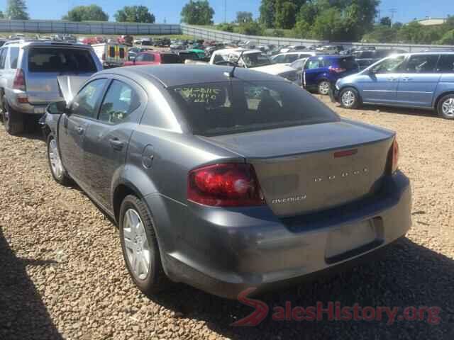 1N4AL3AP8JC126847 2013 DODGE AVENGER