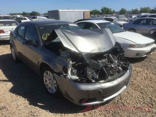 1N4AL3AP8JC126847 2013 DODGE AVENGER