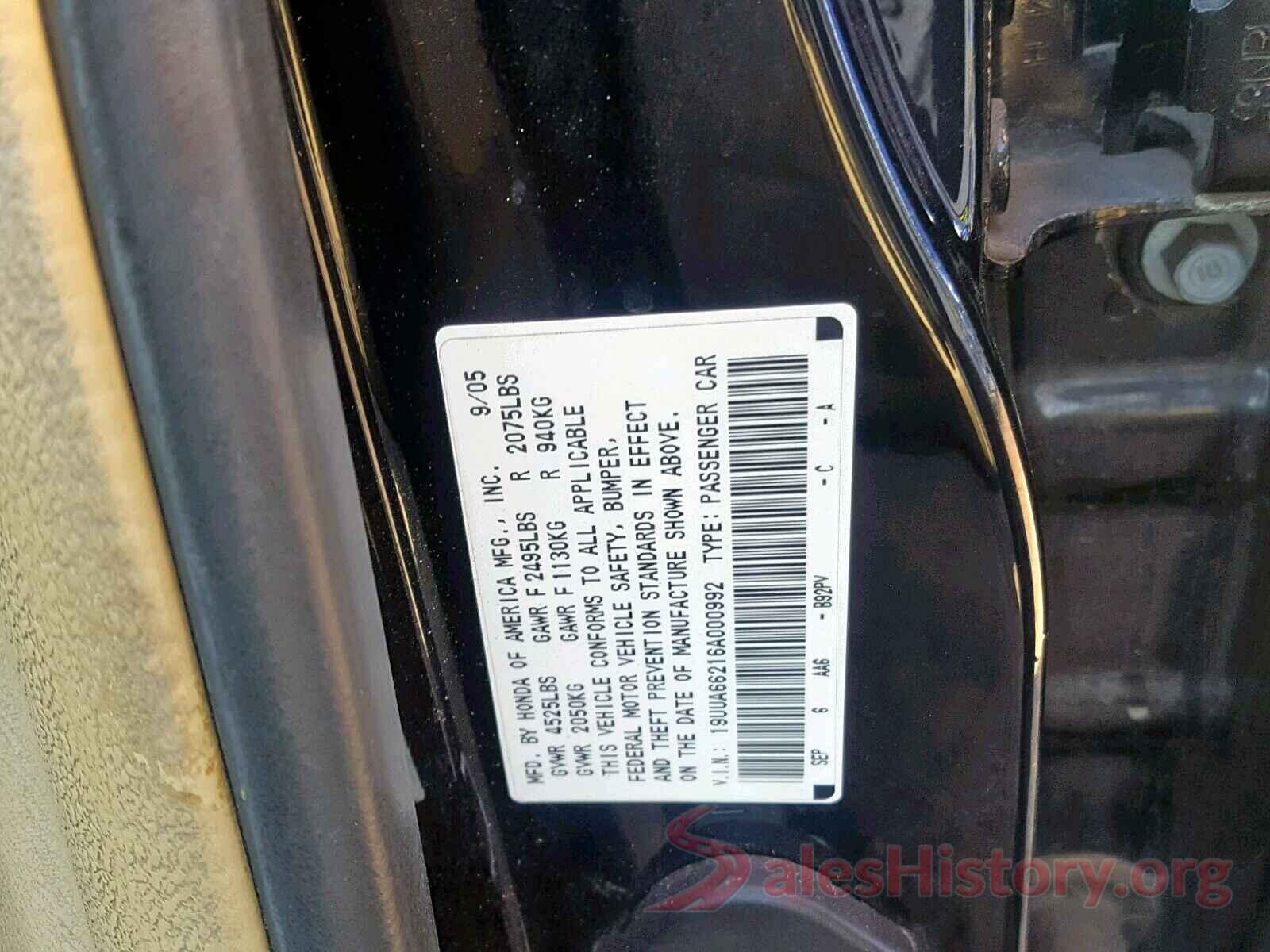 KMHD74LF5JU577553 2006 ACURA 3.2 TL