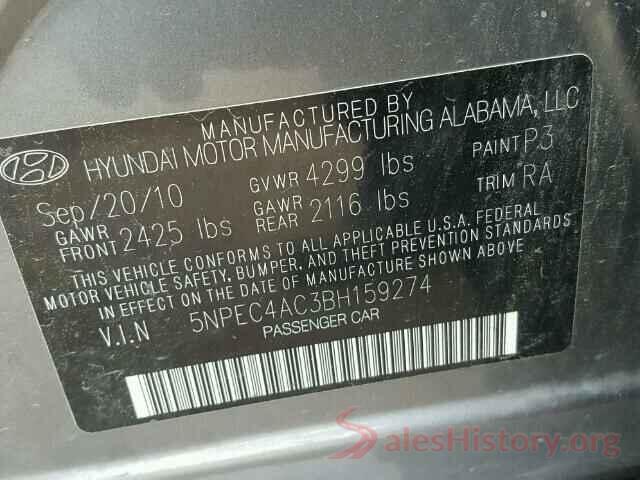 2T1BURHE0GC704474 2011 HYUNDAI SONATA