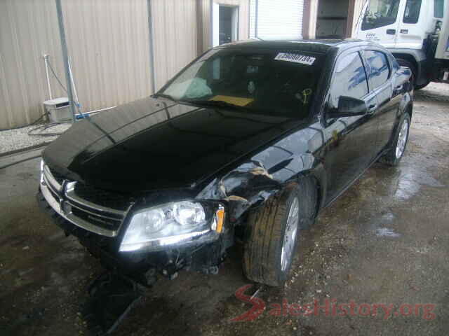 KMHTC6AD1HU304964 2012 DODGE AVENGER