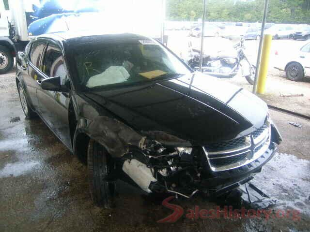 KMHTC6AD1HU304964 2012 DODGE AVENGER