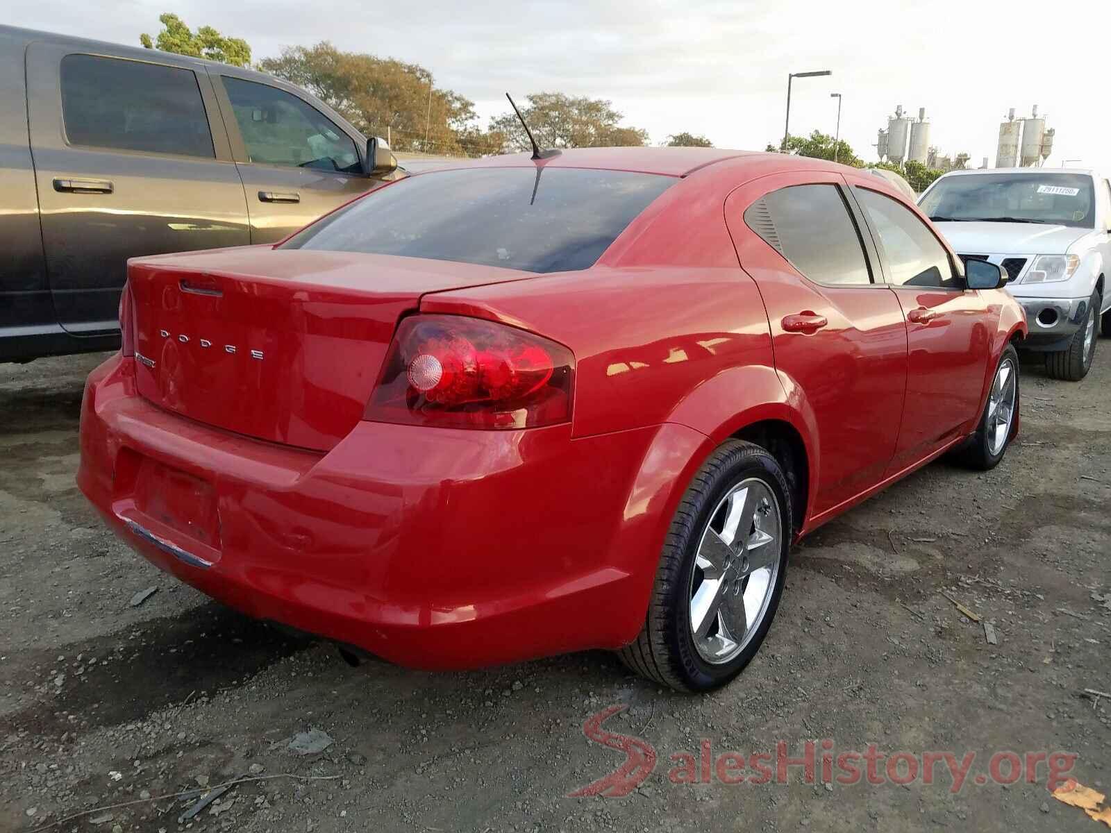 KNDPRCA60J7368552 2013 DODGE AVENGER