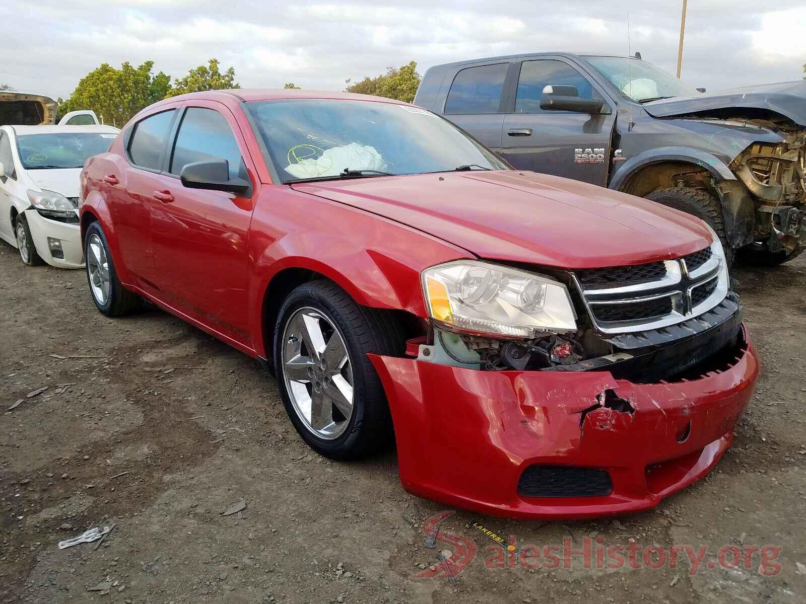 KNDPRCA60J7368552 2013 DODGE AVENGER