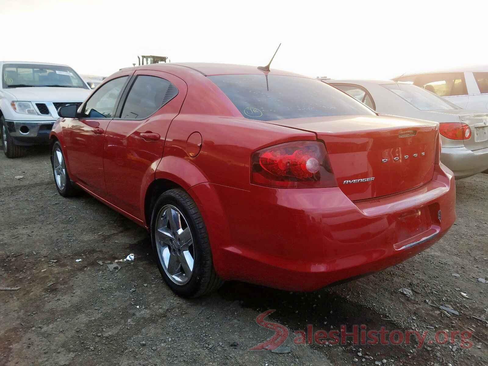 KNDPRCA60J7368552 2013 DODGE AVENGER