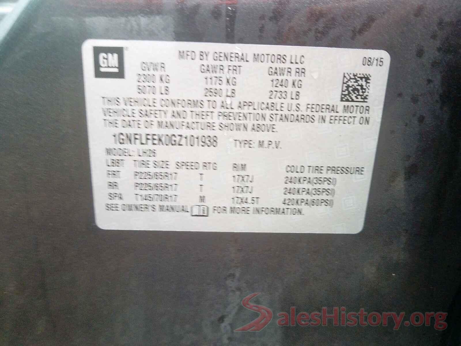 5NPE34AF2JH656664 2016 CHEVROLET EQUINOX