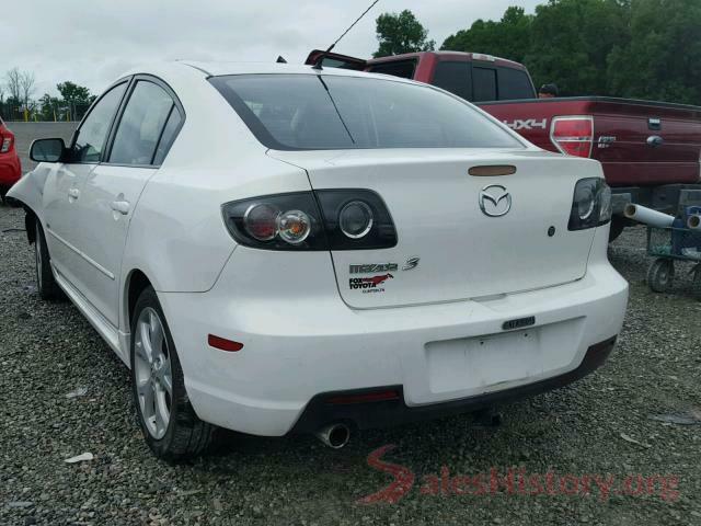 3N1CN8DV6LL884636 2008 MAZDA 3 S