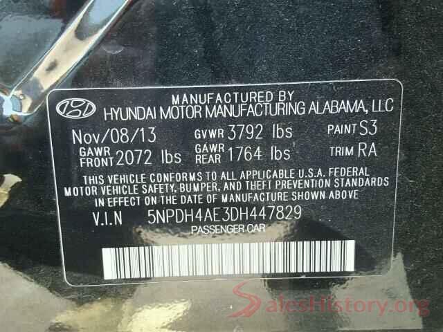 KM8J33A40HU474691 2013 HYUNDAI ELANTRA