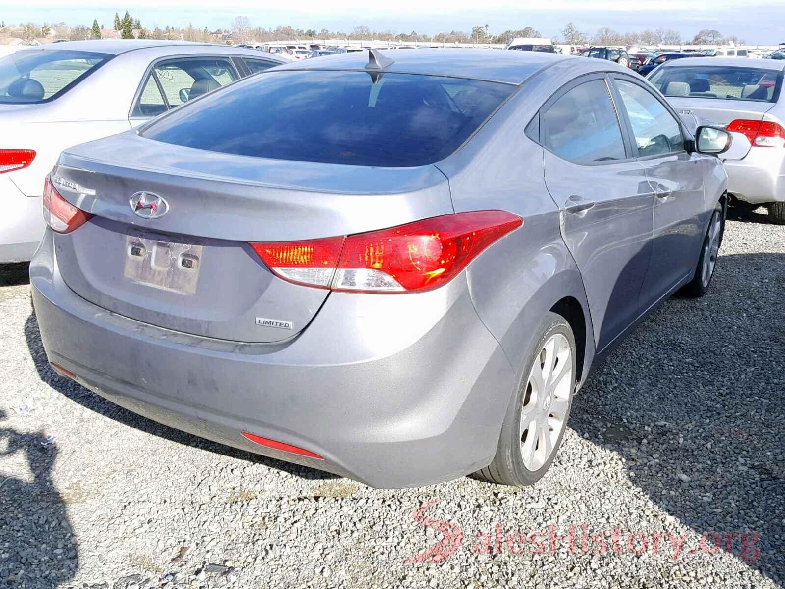 3KPF54AD7KE057102 2012 HYUNDAI ELANTRA