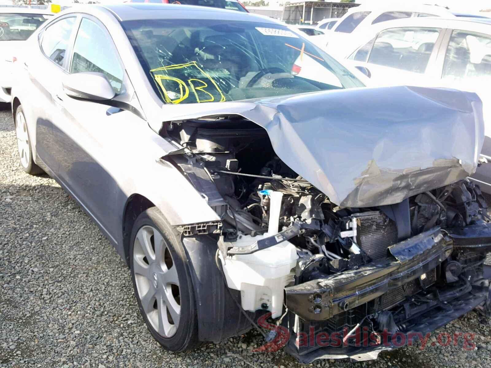 3KPF54AD7KE057102 2012 HYUNDAI ELANTRA