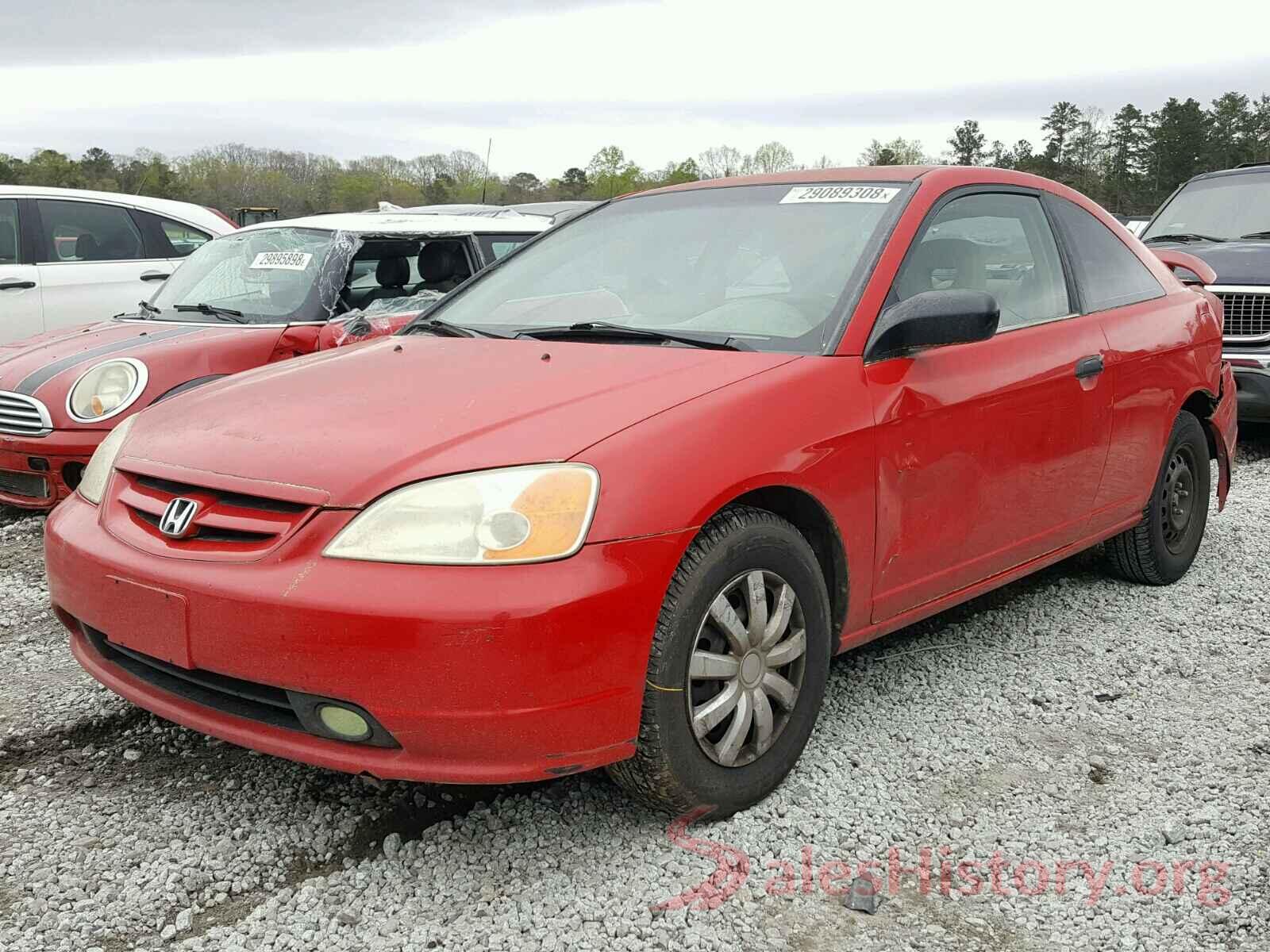 3N1CN7AP3KL859871 2001 HONDA CIVIC